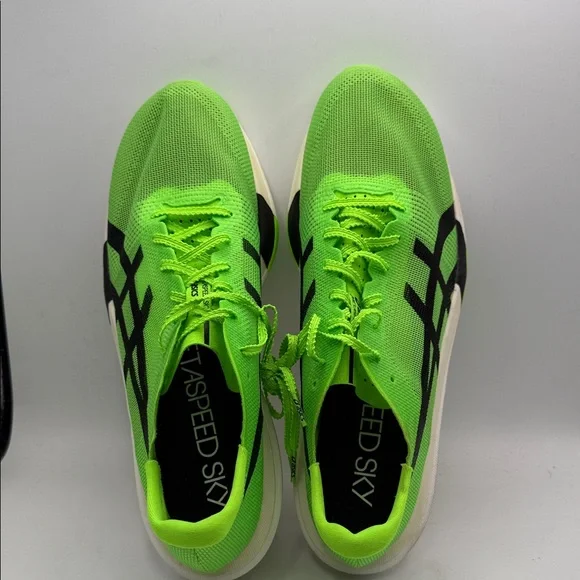 ASICS METASPEED SKY Men's 12 Vibrant Green Athletic Shoes S3 - Picture 4 of 6